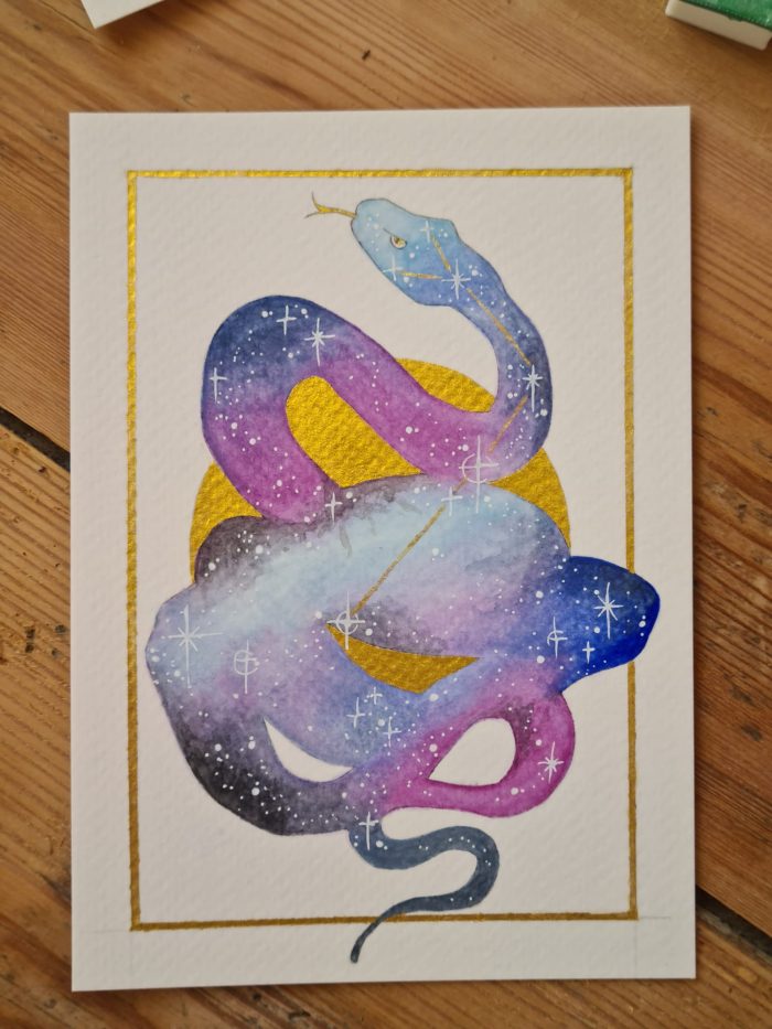 Signes du zodiaque chinois , le serpent